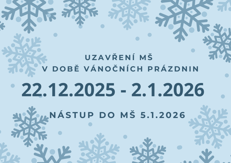 Uzavření MŠ v&nbsp;době vánočních prázdnin